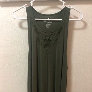 A&E Army Green Tank/Blouse